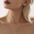 TXP219 - Golden Snowflake Diamond Necklace