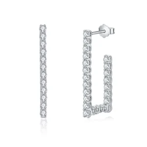 Moissanite Earring